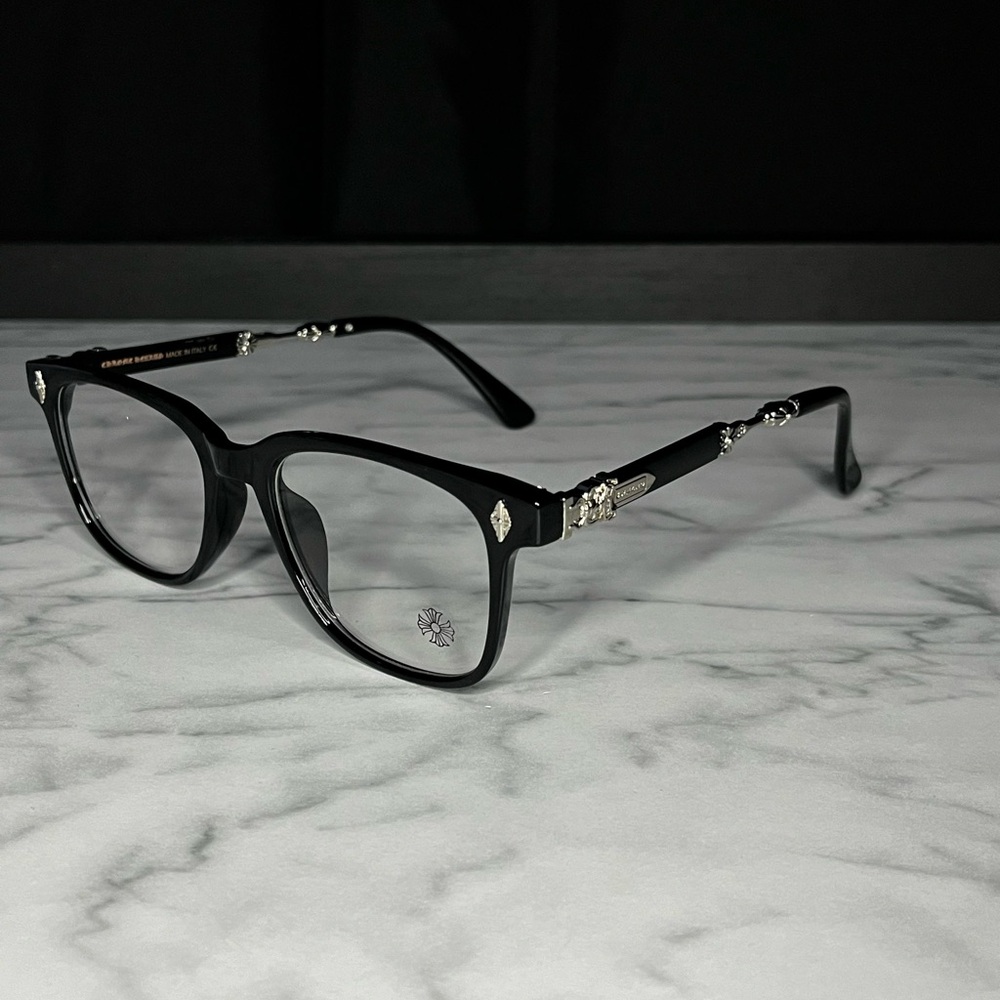Chrome inspired glasses